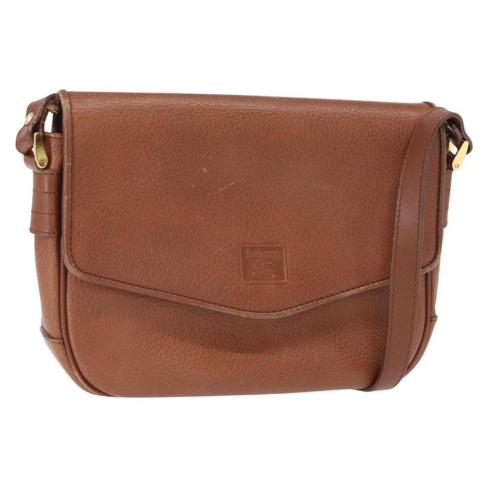 Burberry Vintage Leather Brown Leather Shoulder Bag Bag